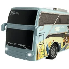 RC-Fernsteuerung Reise Ferien Stadtbus mit Licht 27MHz 1/32 Maßstab 25cm Bild 2