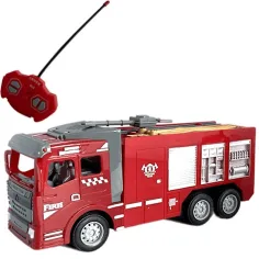 RC Feuerwehrwagen mit Lichteffekten im Maßstab 1/30