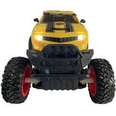 RC Off-Road Fernbedienung gelber Camaro mit Licht 27 MHz 29cm 1/14 Maßstab Bild 4