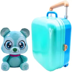 Reise Freunde – Romy Everest 2 Bergsteiger Hugo Plüschfigur mit Koffer und Nackenrolle Bild 2