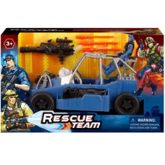 Rettungsteam Polizeibuggy mit Figur