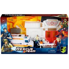 Rettungsteam Spielset mit Figuren