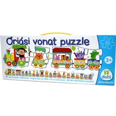 Riesiges Zugpuzzle mit Buchstaben und Zahlen - D-Toys Bild 1