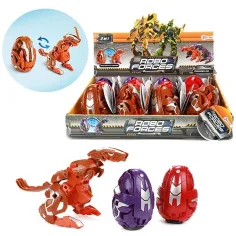 Robo Forces verwandelndes Dinosaurier-Ei 1Stück Bild 1