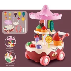 Rollender Eiscreme-Bar-Spielset mit Licht und Ton Bild 2