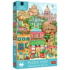 Rom um Mitternacht 1000-teiliges Premium Plus Quality Puzzle – Trefl