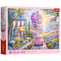 Romantische Reise 1000 Teile Puzzle - Trefl Bild 1