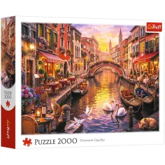 Romantisches Venedig 2000-teiliges Puzzle - Trefl Bild 1