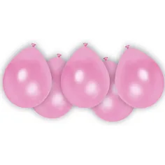 Rosa Latexballons 8er-Set