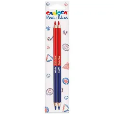 Rot & Blau blau-roter Filzstift 2er-Set - Carioca