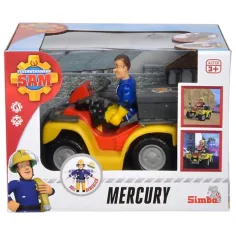 Sam der Feuerwehrmann: Mercury Quad Fahrzeug mit Figur - Simba Toys Bild 2