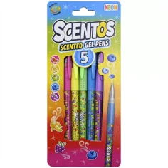 Scentos Duft-Gelstifte, 5er-Pack - Neonfarben
