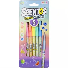 Scentos Duft-Gelstifte, 5er-Pack - Pastellfarben