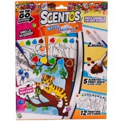 Scentos Magischer Malblock, Dschungel, 12 Stück