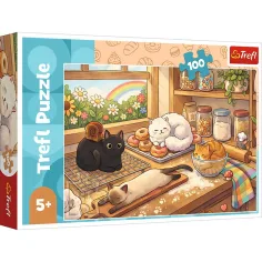 Schlechte Kätzchen 100 Teile Puzzle - Trefl Bild 1