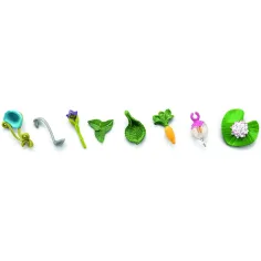Schleich: Bayala - Glitzerndes Blumenhaus mit Einhörnern, Stall und Teich Spielset (42455) Bild 4