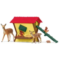Schleich: Farm World - Futterstation für Waldtiere Spielset (42658) Bild 2