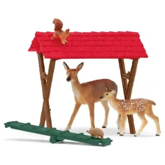 Schleich: Farm World - Futterstation für Waldtiere Spielset (42658) Bild 5