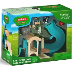 Schleich: Farm World Katzen-Spielhaus Spielset (42764) Bild 1