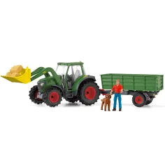 Schleich: Farm World - Spielset mit Traktor und Anhänger (42608) Bild 2
