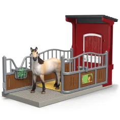Schleich: Farm World - Stallbox Mustang Pferd Figurenspielset (42724) Bild 2