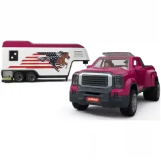 Schleich: Pferdetransporter mit Geländewagen und Pferden (42705) Bild 6