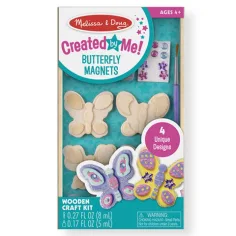 Schmetterlinge Holz Kühlschrankmagnet Bastelset - Melissa & Doug