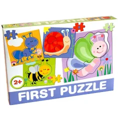 Schmetterlings Baby-Puzzle - D-Toys