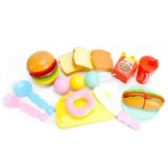 Schnelles Restaurant Menü 12-teiliges Spielset