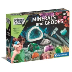 Science&Play: Kristalle und Geoden Wissenschaftsspielset - Clementoni