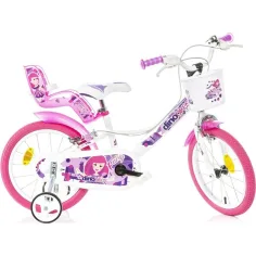 Sfera Fairy weißes Fahrrad in Größe 16 - Dino Bikes Fahrrad