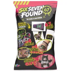 Six-Seven Found Aufkleber und Tattoo Überraschungspaket