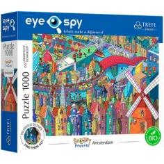 Sneaky Peekers: Amsterdam UFT 1000-teilige Puzzle - Trefl