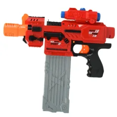Sniping: Elektrisch umwandelbare riesige Schaumstoffpistole mit Patronen und Zielscheibe 79cm Bild 10