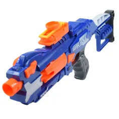 Soft Bullet Gun: Elektrisches Revolver-Schaumstoffgewehr mit Munition 55cm Bild 2