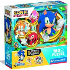 Sonic, das Igel 180-teiliges Puzzle - Clementoni