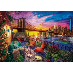 Sonnenuntergang in Manhattan HQC Puzzle 3000 Teile - Clementoni Bild 2