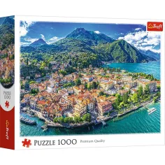 Sonniger Menaggio am Comer See 1000 Teile Premium Puzzle - Trefl