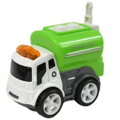 Speed Racer: Schwungrad-Müllwagen in verschiedenen Ausführungen 6cm 1 Stück Bild 2