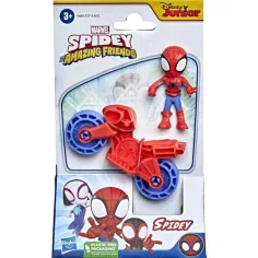 Spidey und seine Super-Freunde: Spidey und sein Motorrad-Spielset - Hasbro