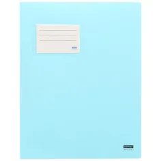 Spirit: Bindemappe mit Kartenhalter in pastellblau A4