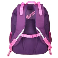 Spirit: Ergonomischer Schulrucksack in lila-pink mit Schmetterlingen Bild 4