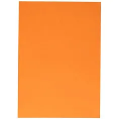 Spirit: Helle orange Dekorpappe 220g A/4 Größe 1 Stück
