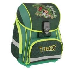 Spirit: LED-Schulrucksack mit T-Rex-Muster, 5-teiliges Set Bild 2