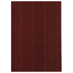 Spirit: Metallisch Bordeaux 3D Dekor Wellpappe A4