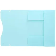 Spirit: Pastellblaue Gummizugmappe A/4 Bild 2