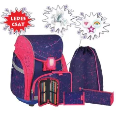 Spirit: Pegasus LED-Schulranzen, Rucksack 7-teiliges Set