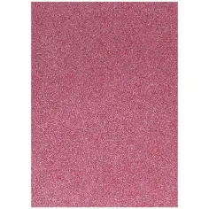 Spirit: Selbstklebender glitzernder Dekorationsschaumstoff in Malvenfarbe A/4 1 Stk.