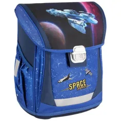 Spirit: Schulrucksack mit Space-Muster, 4-teiliges Set Bild 2