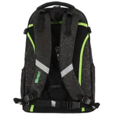 Spirit: Stinger abgerundeter Schulranzen, Rucksack 44x26x32cm Bild 3